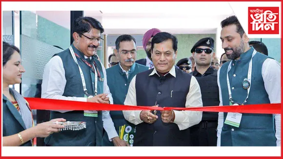 সেউজ জাহাজ পৰিবহণ সন্মিলন ২০২৫ উদ্বোধন কেন্দ্ৰীয় মন্ত্ৰী সৰ্বানন্দ সোণোৱালৰ