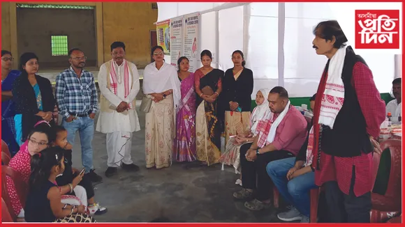 শিশু স্বাস্থ্য পৰীক্ষা শিবিৰ
