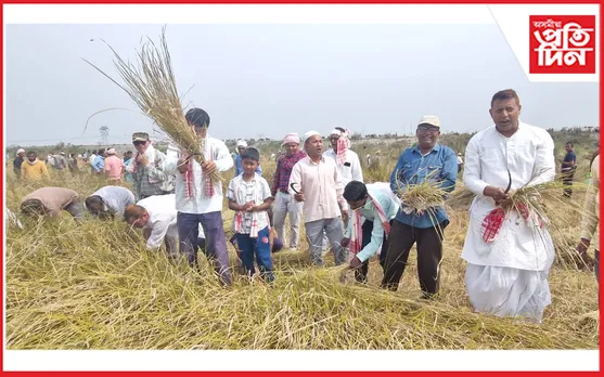 জামুগুৰিহাটত শ্ৰীমন্ত শঙ্কৰদেৱৰ সংঘৰ অধিবেশনৰ প্ৰস্তুতি
