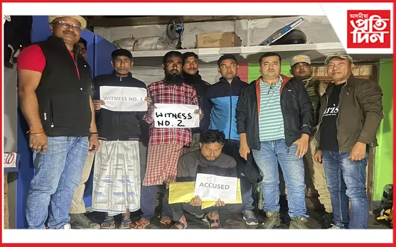 দক্ষিণ শালমাৰাত আৰক্ষীৰ অভিযান