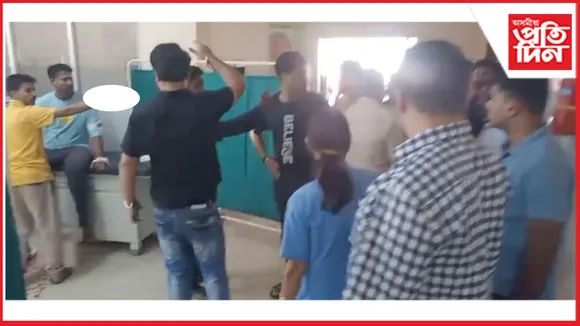 বিশ্বনাথ জিলা চিকিৎসালয়ত স্থায়ী, অস্থায়ী চিকিৎসা কৰ্মীৰ মাজত সংঘাত...