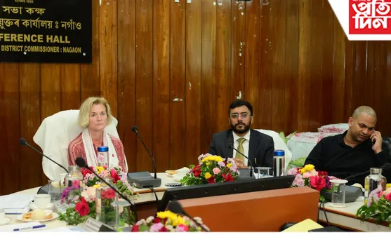 নগাঁওত উপস্থিত ন'ৰৱেৰ ৰাষ্ট্ৰদূত