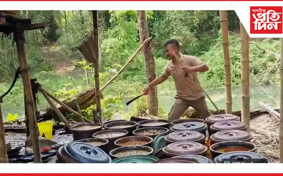 ঢকুৱাখনাত বৃহৎ চুলাই ভাটি উচ্ছেদ...