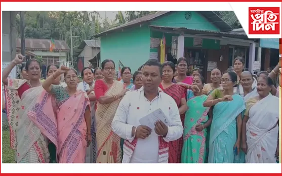 গাঁও পঞ্চায়তত নিৰ্বাচনী প্ৰচাৰ 