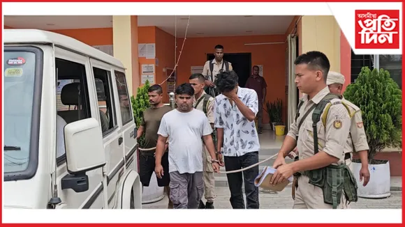 অব্যাহত আছে বঙাইগাঁও শোধনাগাৰৰ পৰা তেল পৰিবাহী ৰে’লৰ পৰা তেল চোৰঃ তিনি চোৰক গ্ৰেপ্তাৰ
