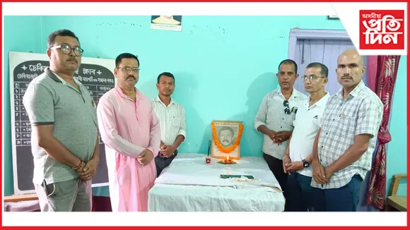 ঢেকিয়াজুলি প্ৰেছ ক্লাবৰ ছহিদ সাংবাদিক পৰাগ কুমাৰ দাসলৈ শ্ৰদ্ধাঞ্জলি...