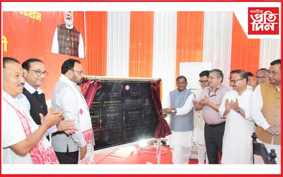 নৱগঠিত ১০৩টা ৰে’ল ষ্টেচন মুকলি প্ৰধানমন্ত্ৰী নৰেন্দ্ৰ মোডীৰ 