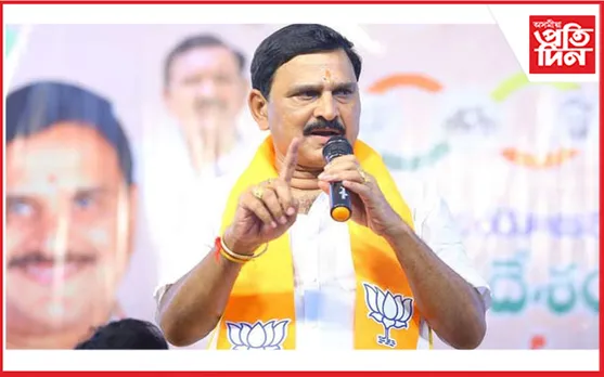 দুদিনীয়া কাৰ্য্যসূচীৰে মানকাচৰলৈ কেন্দ্ৰীয় মন্ত্ৰী ভূপাতিৰাজু শ্ৰীনিবাছ বৰ্মা