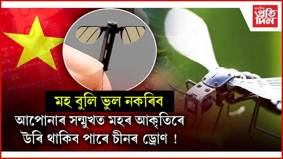 আপোনাৰ সন্মুখত উৰি আছে নেকি মহ? সাৱধান আপোনাক লক্ষ্য কৰি থাকিব পাৰে শত্ৰুৱে...