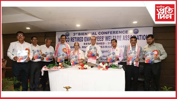 নীপকো ৰিটায়াৰ্ড এম্প্লয়ীজ ৱেলফেয়াৰ এছোচিয়েছনৰ তৃতীয় দ্বি- বাৰ্ষিক অধিবেশন সম্পন্ন