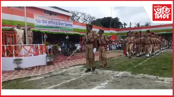 বিলাসীপাৰাত পুৱা ৫-৩০ বজাৰ পৰাই আৰম্ভ স্বাধীনতা দিৱসৰ বিভিন্ন কাৰ্যসূচী