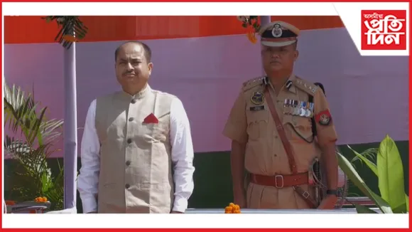 গোলাঘাটত স্বাধীনতা দিৱস,ৰ কাৰ্যসূচীত ছহিদ পৰিয়ালক সম্বৰ্ধনা
