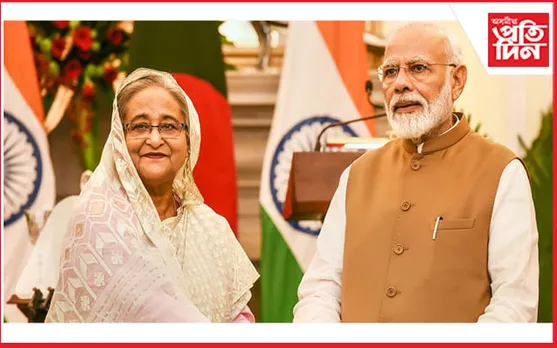 ভাৰত-বাংলাদেশৰ মাজত সাতখন বুজাবুজি চুক্তি স্বাক্ষৰিত...