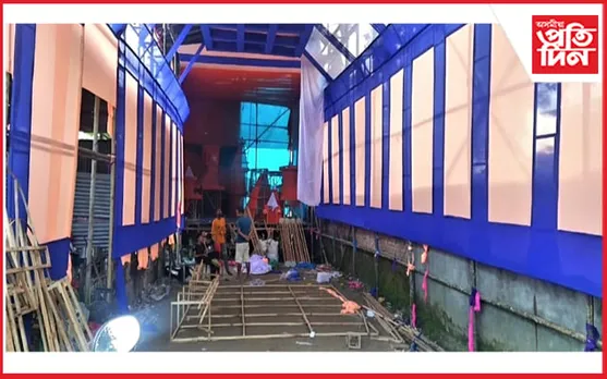 ঢকুৱাখনাত দুৰ্গা পূজাৰ ব্যাপক প্ৰস্তুতি 
