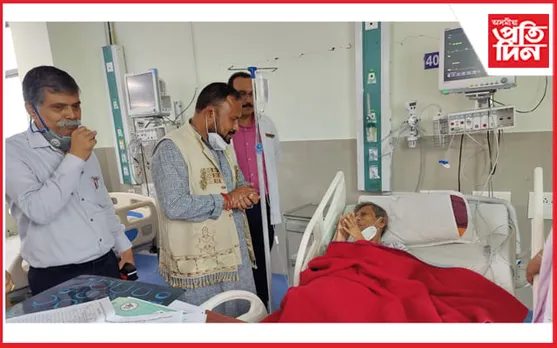 অসুস্থ ছবি পৰিচালক পুলক গগৈৰ উন্নত চিকিৎসাৰ বাবে সকলো ধৰণৰ ব্যৱস্থা গ্ৰহণ কৰিবলৈ নিৰ্দেশ মন্ত্ৰী বিমল বৰাৰ..