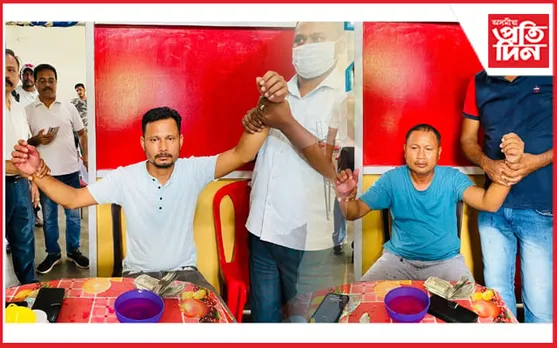 উৎকোচ লৈ পুনৰ গ্ৰেপ্তাৰ দুই চৰকাৰী কৰ্মচাৰী..