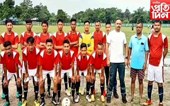 লখিমপুৰ জিলা আৰক্ষীৰ ফুটবল লীগঃ পানীগাঁও আৰু ঘিলামৰাৰ জয়...

