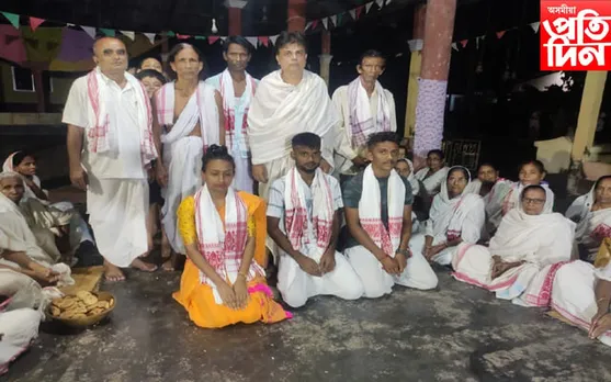 বটদ্ৰৱাৰ ঐতিহ্যমণ্ডিত কৰচোং সত্ৰত অনুষ্ঠিত হয় এক সম্বৰ্ধনা অনুষ্ঠান...