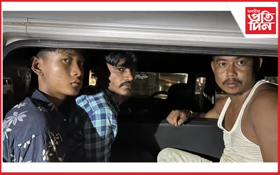 বোকাজানত ৮.৬ কুইণ্টল গাঞ্জা, ড্ৰাগছ জব্দঃ তিনিজনক আটক