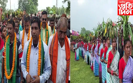 চিৰাঙত আদিবাসী বিদ্ৰোহী সংগঠনৰ শান্তি চুক্তি স্বাক্ষৰকাৰীক উষ্ম আদৰণি...
