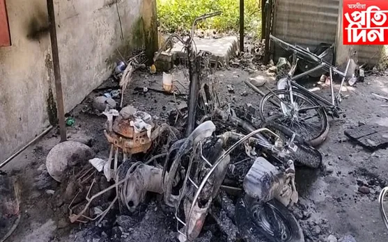 ধেমাজি উপায়ুক্ত কাৰ্য্যালয়ত অগ্নিকাণ্ড