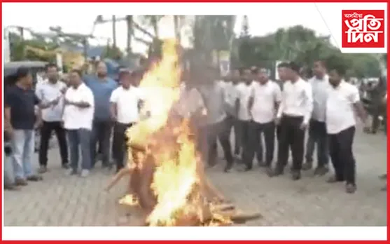 ৬ জনগোষ্ঠীক বঞ্চনা কৰাৰ প্রতিবাদত উত্তাল চাবুৱা...