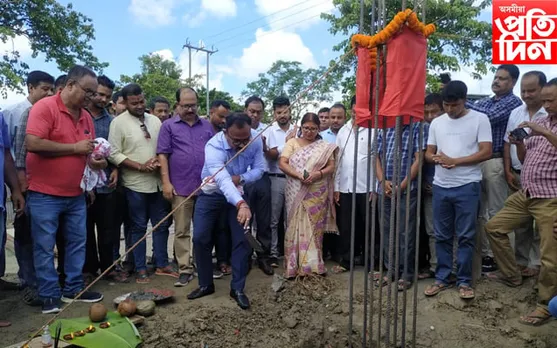 দদৰাত কৃষি জ্ঞান আৰু প্ৰশিক্ষণ কেন্দ্ৰৰ আধাৰশিলা স্থাপন...