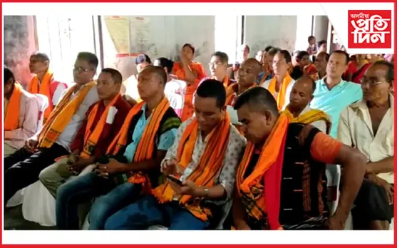 বটদ্ৰৱাৰ জাজৰি দলৈ গাঁৱত নগাঁও জিলাৰ তিৱা সাহিত্য সভাৰ সজাগতা সভা... 