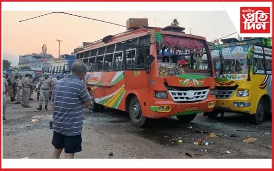 জম্মু-কাশ্মীৰৰ উধামপুৰত বিস্ফোৰণ, ৰখাই থোৱা বছত সংঘটিত হয় বিস্ফোৰণ...