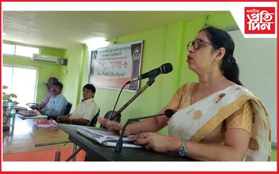জ্যেষ্ঠ নাগৰিক সন্থাৰ উদ্যোগত শিক্ষাৰ্থীৰ নৈতিক চৰিত্ৰ গঠন সন্দৰ্ভত বক্তৃতানুষ্ঠান...