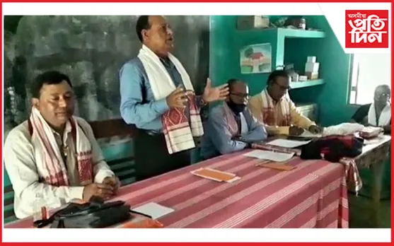 অসম কবি সন্মিলনৰ ঢকুৱাখনা-ঘিলামৰা সমিতি গঠন... 