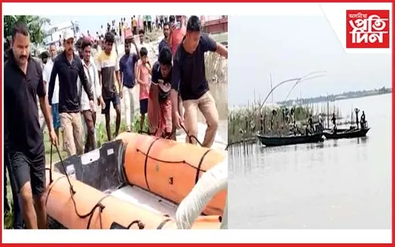 ধুবুৰীৰ নাও দুৰ্ঘটনাত সন্ধানহীন চক্র বিষয়া সঞ্জু দাসৰ মৃতদেহ উদ্ধাৰ...
