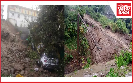 অৰুণাচল প্ৰদেশৰ বিভিন্ন ঠাইত প্ৰৱল বৃষ্টিপাত আৰু ভূমিস্খলন...