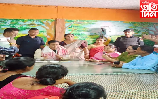 বকোত কেন্দ্ৰীয় মন্ত্ৰী সৰ্বানন্দ সোণোৱালক সম্বৰ্ধনা...