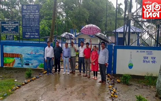 জোনাইত জলজীৱন মিছনৰ ১০টা পানী যোগান আঁচনিৰ নিৰ্মাণ সম্পূৰ্ণ...