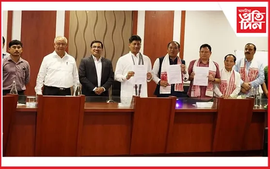 সীমা বিবাদক লৈ অৰুণাচলৰ মন্ত্ৰীৰে বৈঠক মন্ত্ৰী পীযুষ হাজৰিকাৰ...