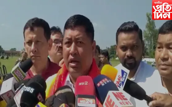 কোকৰাঝাৰত ইউ পি পি এলৰ কেন্দ্ৰীয় অধিবেশনৰ লাইখুঁটা স্থাপন... 
