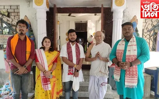 বটদ্ৰৱা থানলৈ আগমন বিহাৰৰ মিথিলা বিশ্ববিদ্যালয়ৰ ছাত্ৰী...