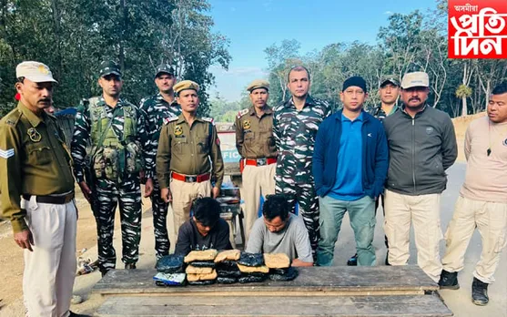 বোকাজানত ১ কোটি টকাৰ নিষিদ্ধ কানি জব্দ...