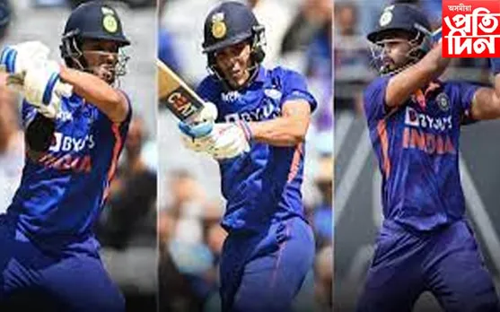 নিউজিলেণ্ডৰ বিৰুদ্ধে ধাৱন,শুভমন আৰু শ্ৰেয়াছৰ অৰ্ধশতক...