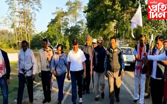 কলিয়াবৰ প্ৰেছ ক্লাৱৰ উদ্যোগত 'সময় বালিত ৰূপালী খোজ'...