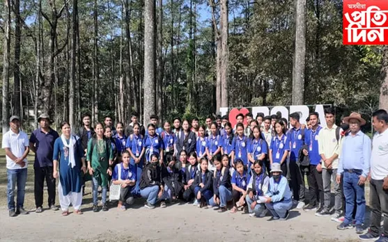 চিলাপথাৰ বিজ্ঞান মহাবিদ্যালয়ৰ শিক্ষাৰ্থীৰ
বৰ্ষাৰণ্য পবা বনাঞ্চলত জংগল ট্ৰেকিং... 