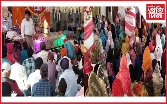 নগাঁও ফৌজদাৰীপট্টি গুৰুদ্বাৰত গুৰুনানকৰ ৫৫৩ তম্ জন্মজয়ন্তী উদযাপন... 