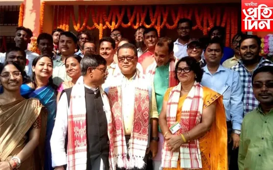 বিলাসীপাৰা মহাবিদ্যালয়ৰ ড০ বাণীকান্ত কাকতি গ্ৰন্থাগাৰৰ নতুন ভৱন উদ্বোধন কৰে ৰণোজ পেগুৱে...