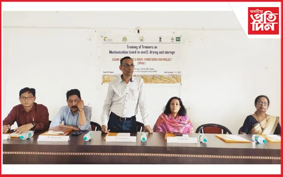 নগাঁৱৰ কৃষি বিজ্ঞান কেন্দ্ৰত "বীজৰ পৰা বীজলৈ" শীৰ্ষক প্ৰশিক্ষণ কৰ্মশালাৰ সামৰণি...