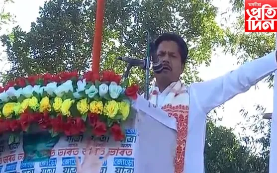 অসমৰ শুই থকা জনতা সাৰ পালে হিমন্ত বিশ্ব শৰ্মাৰ দশা ৰাৱণৰ দৰে হ'ব : ভূপেন বৰা