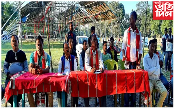 পূব ঢকুৱাখনাত কংগ্ৰেছ আৰু গেৰুৱা দল ত্যাগ কৰি গনশক্তিলৈ বহুজন