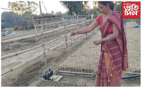 অসম অৰুণাচল সীমান্তত সীমা ৰক্ষকৰ ৰূপত এগৰাকী মহিলা