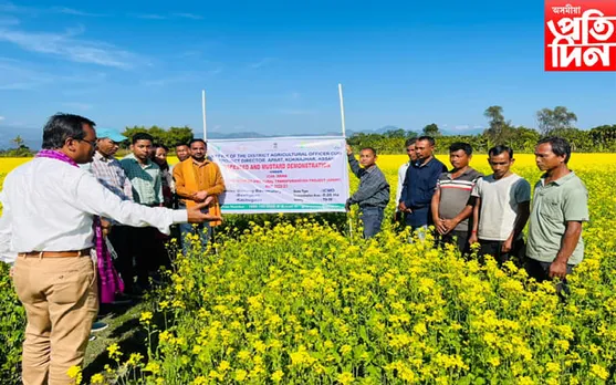 কোকৰাঝাৰত ৰাজস্থানৰ বিজ্ঞানীৰ দ্বাৰা সৰিয়হ খেতিৰ প্ৰশিক্ষণ প্ৰদান...