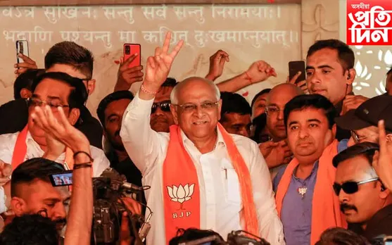 প্ৰধানমন্ত্ৰী মোডীৰ অভিলেখ ভংগ কৰি গুজৰাটৰ মুখ্যমন্ত্ৰী হিচাপে শপত ল'ব ভূপেন্দ্ৰ পেটেলে...